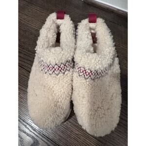 UGG Tazz Braid Platform Slippers Sandals 'Natural' Women's Size 9 NEW